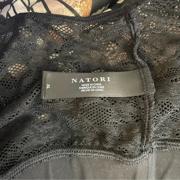 Natori Sz XL Bliss Femme Lace Bralette in Black - Picture 4 of 15